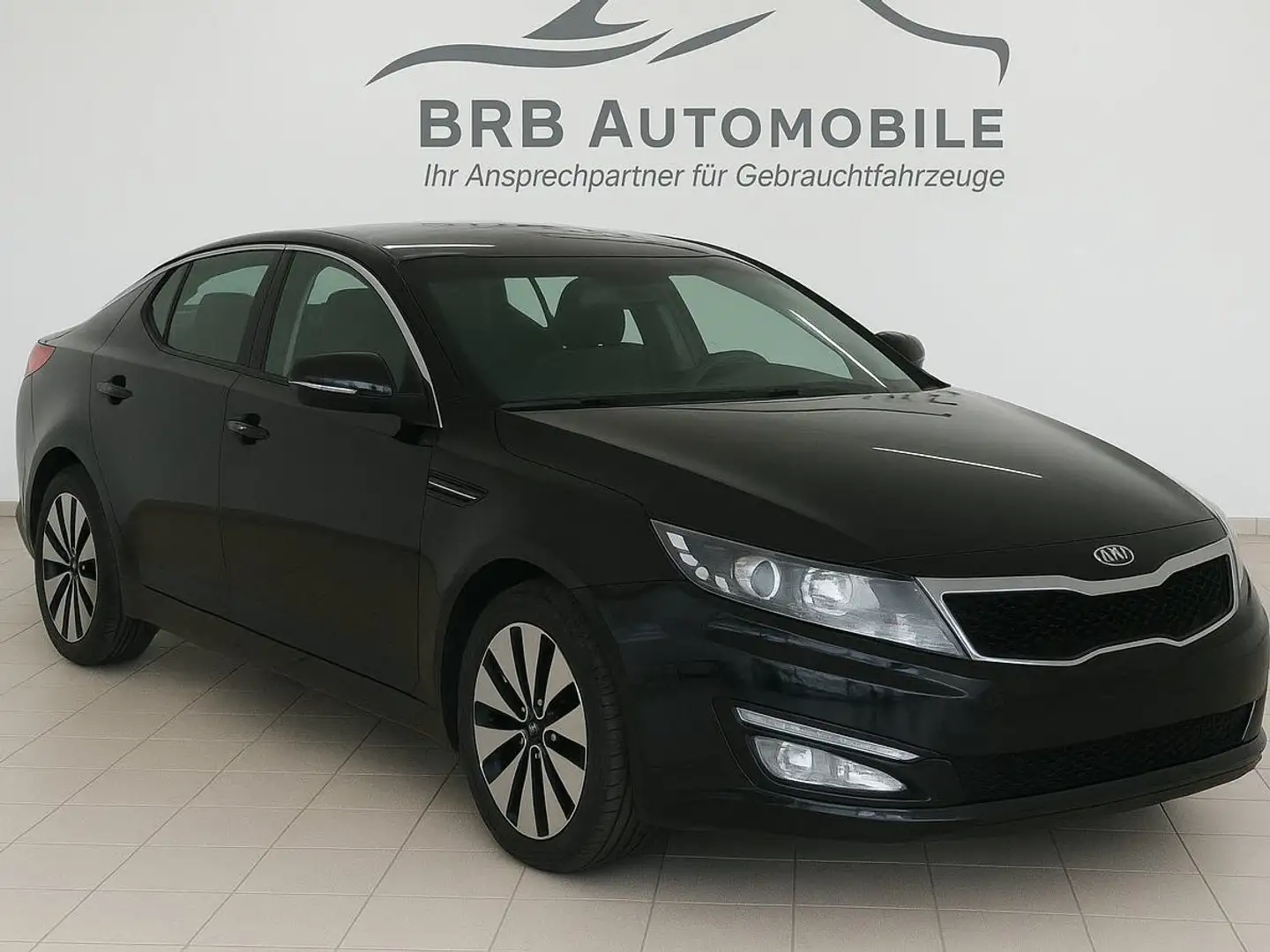 Kia Optima Spirit 1.7 CRDI TÜV Panorama Automatik Negro - 1