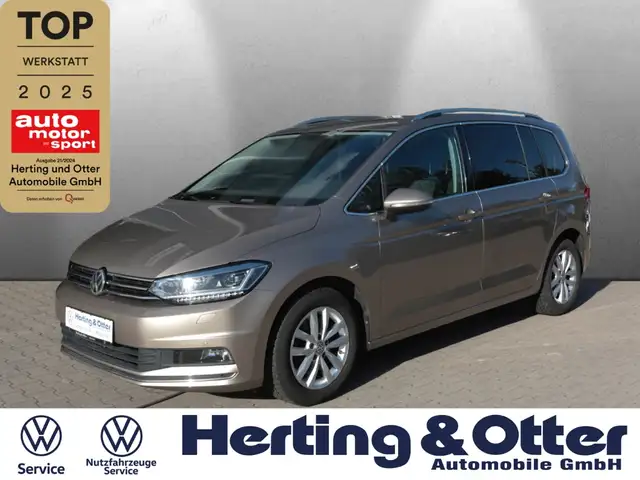 Volkswagen Touran Highline AHK 1.Hd Scheckheft 7Sitze Massage ACC LE