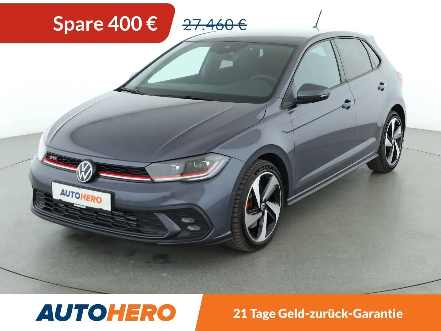 Volkswagen Polo 2.0 TSI GTI Aut.*LED*PDC*SHZ*ACC*KLIMA*GARANTIE* Gris - 1