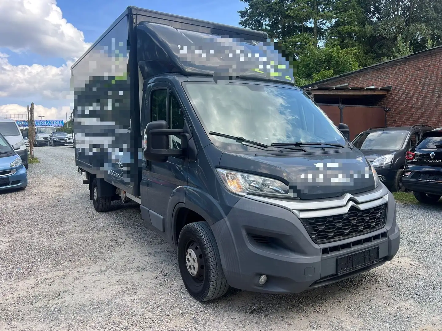 Citroen Jumper * Koffer*3,5 T*LADEBORDWAND*Tüv Neu*Euro 5 Grau - 2