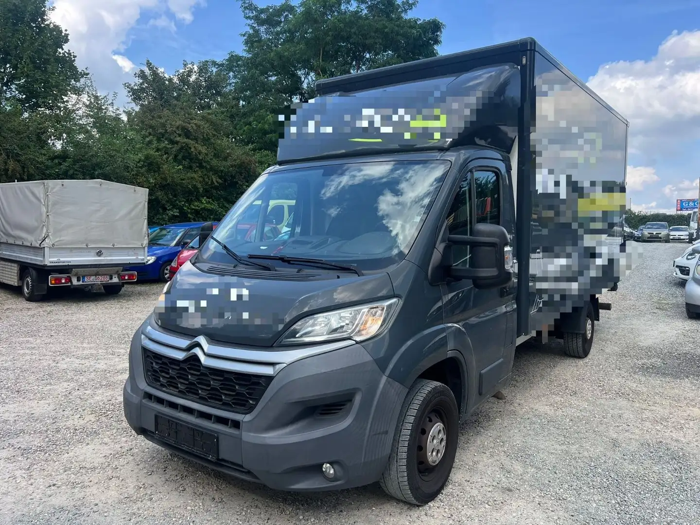 Citroen Jumper * Koffer*3,5 T*LADEBORDWAND*Tüv Neu*Euro 5 Grau - 1