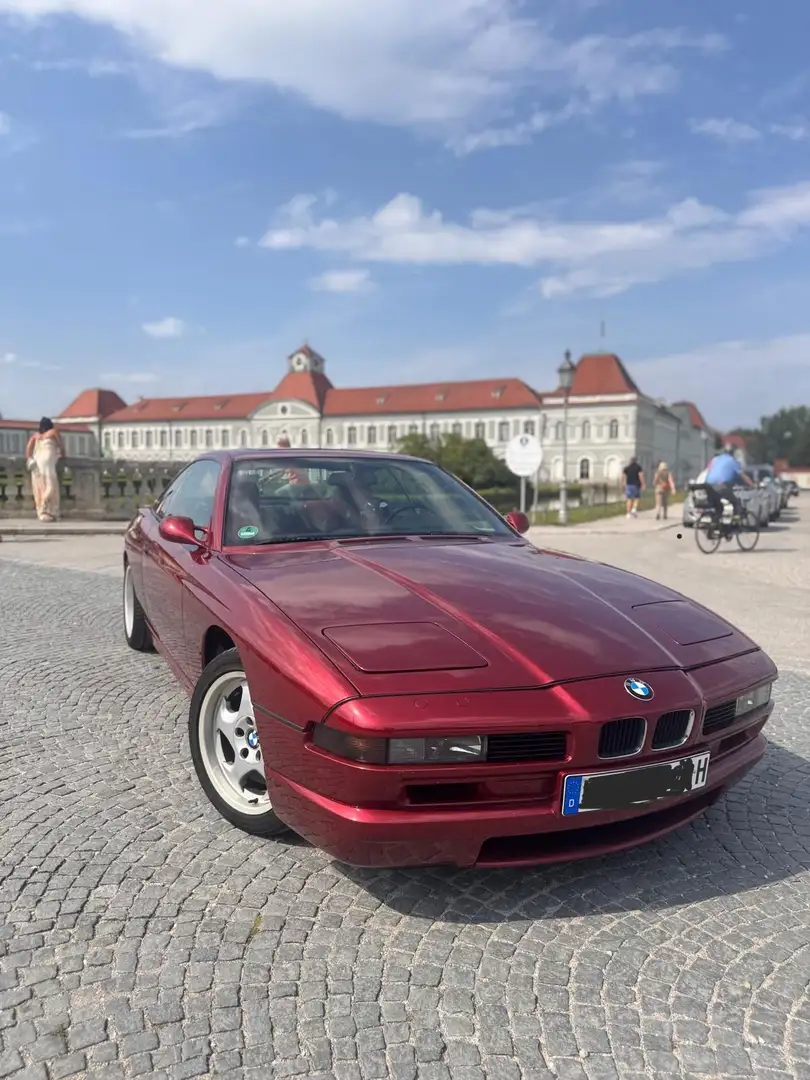 BMW 850 850CSi e31 csi H kenneichen Rot - 1