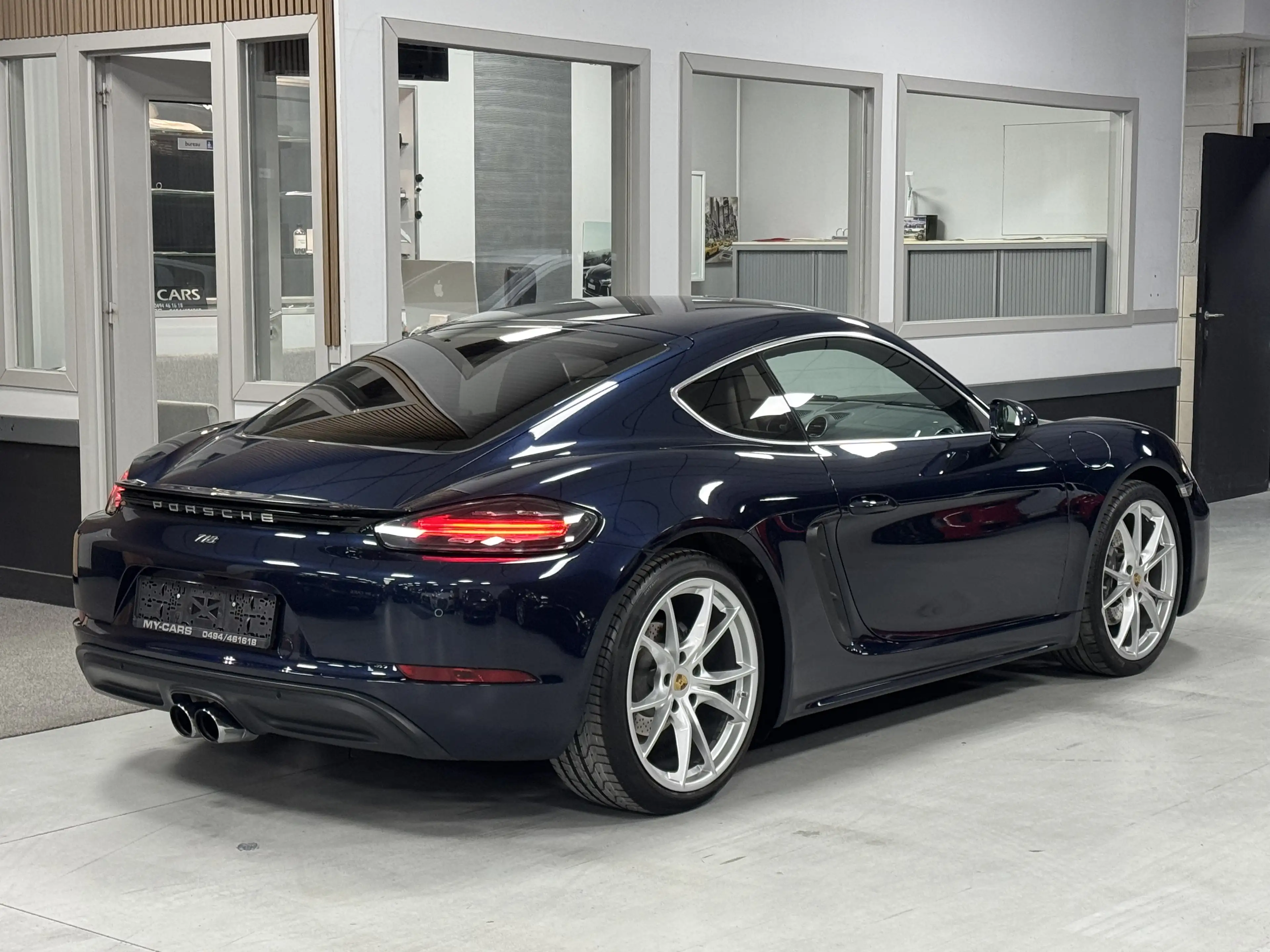 Porsche 718 2.0 Turbo Pdk Exhaust Sport Cuir Clim Gps Xenon — photo 2