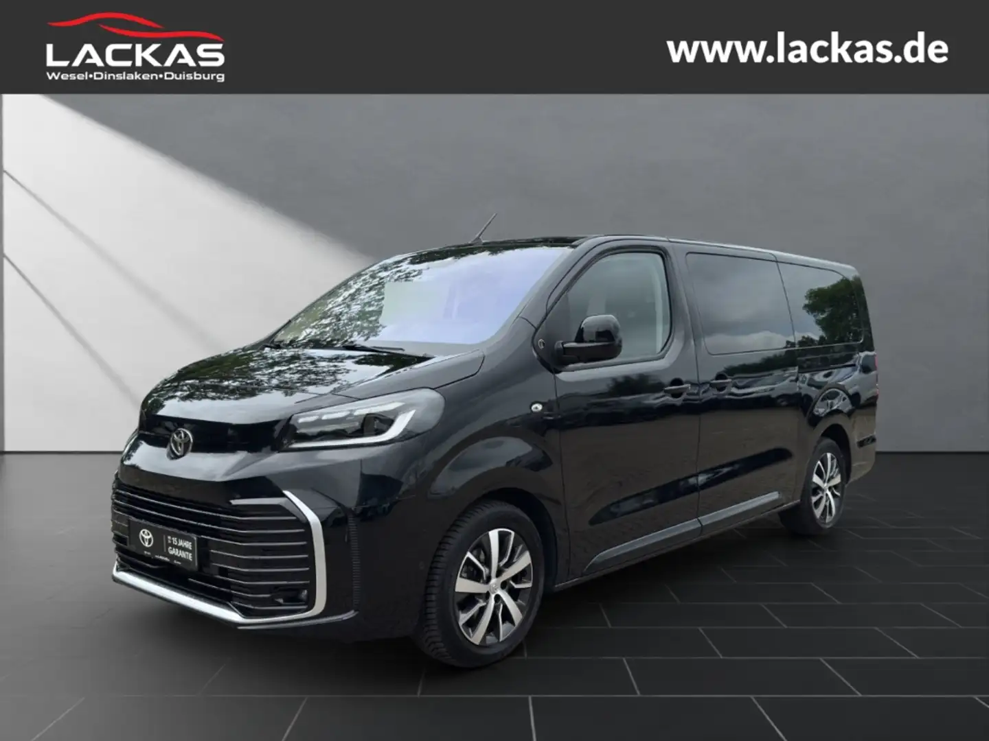 Toyota Proace Verso L2 Team Deutschland 2.0 D-4D Navi LED ACC Ap Noir - 1