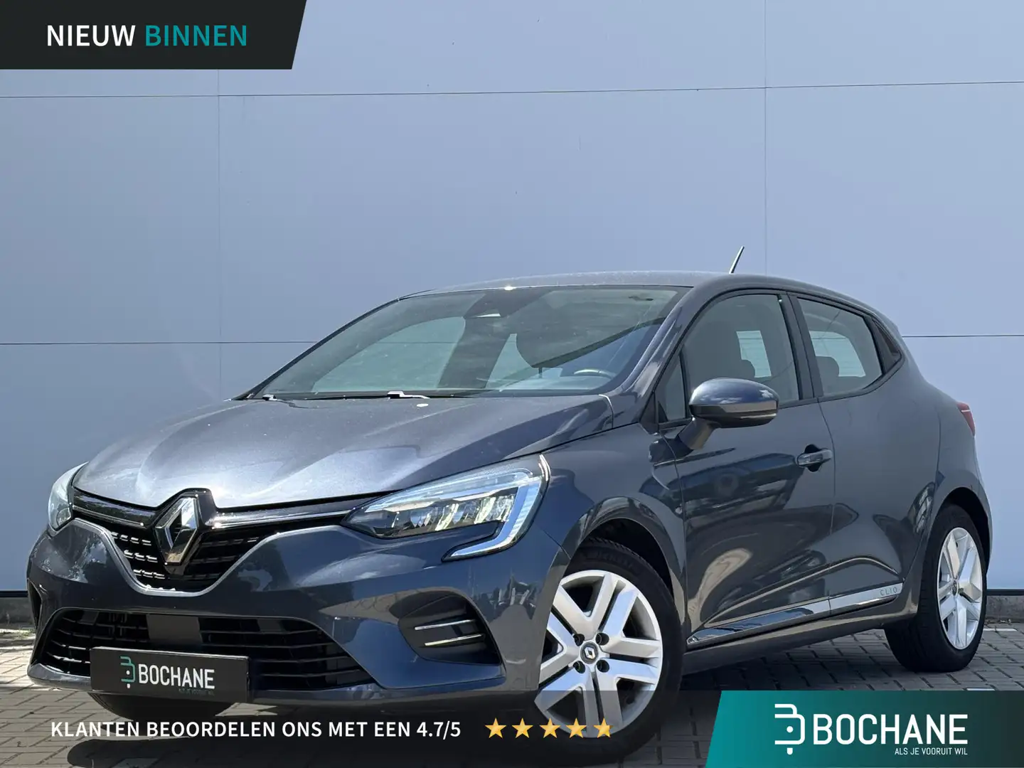 Renault Clio 1.0 TCe Bi-Fuel Zen Grijs - 1