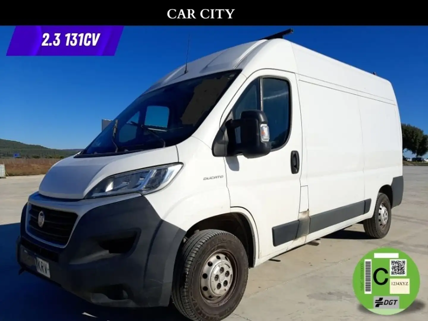 Fiat Ducato Fg. 33 2.3Mjt LPEGR Medio T.Alto 95kW Wit - 1