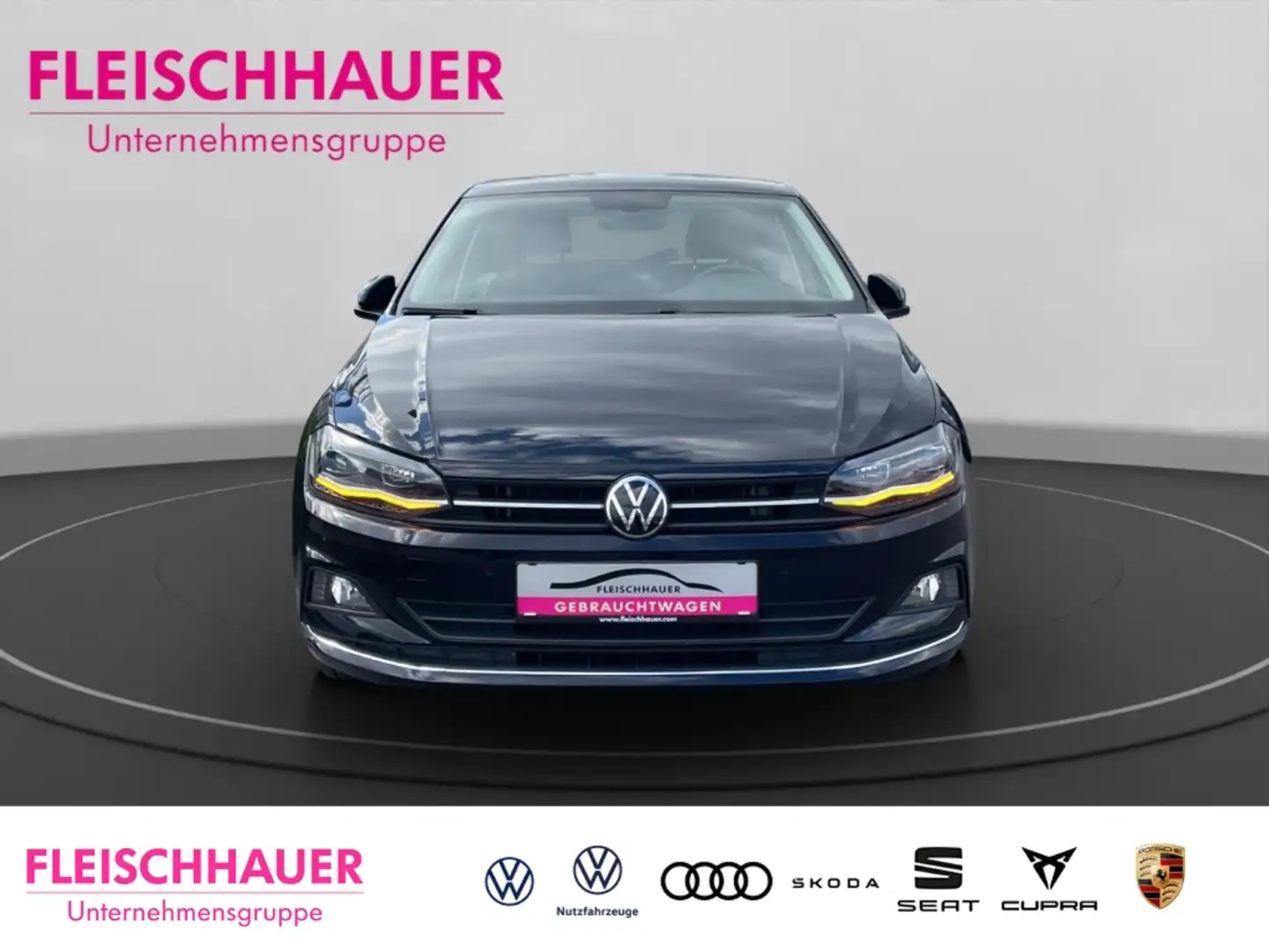 Volkswagen Polo VI Highline TSI DSG ACC Navi LED SHZ BlindSpot Cli Schwarz - 2
