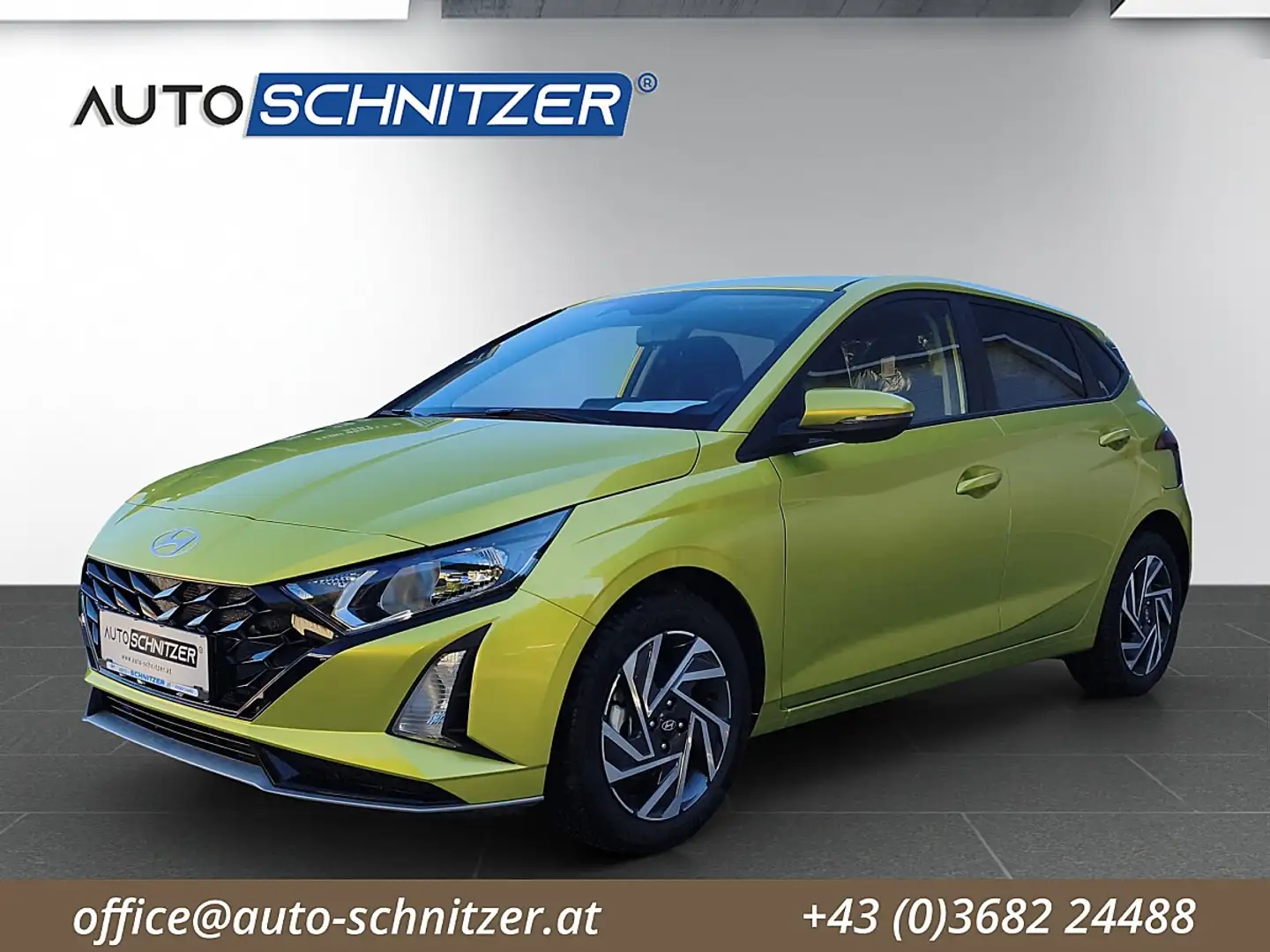 Hyundai i20 1,0 T-GDI Smart Line P7/O3 Grün - 1