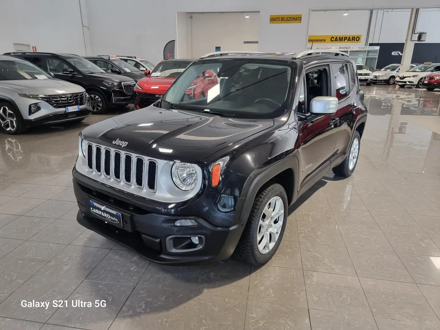 Jeep Renegade Renegade 2.0 mjt Limited 4wd auto OK NEOPATENTATI Nero - 1