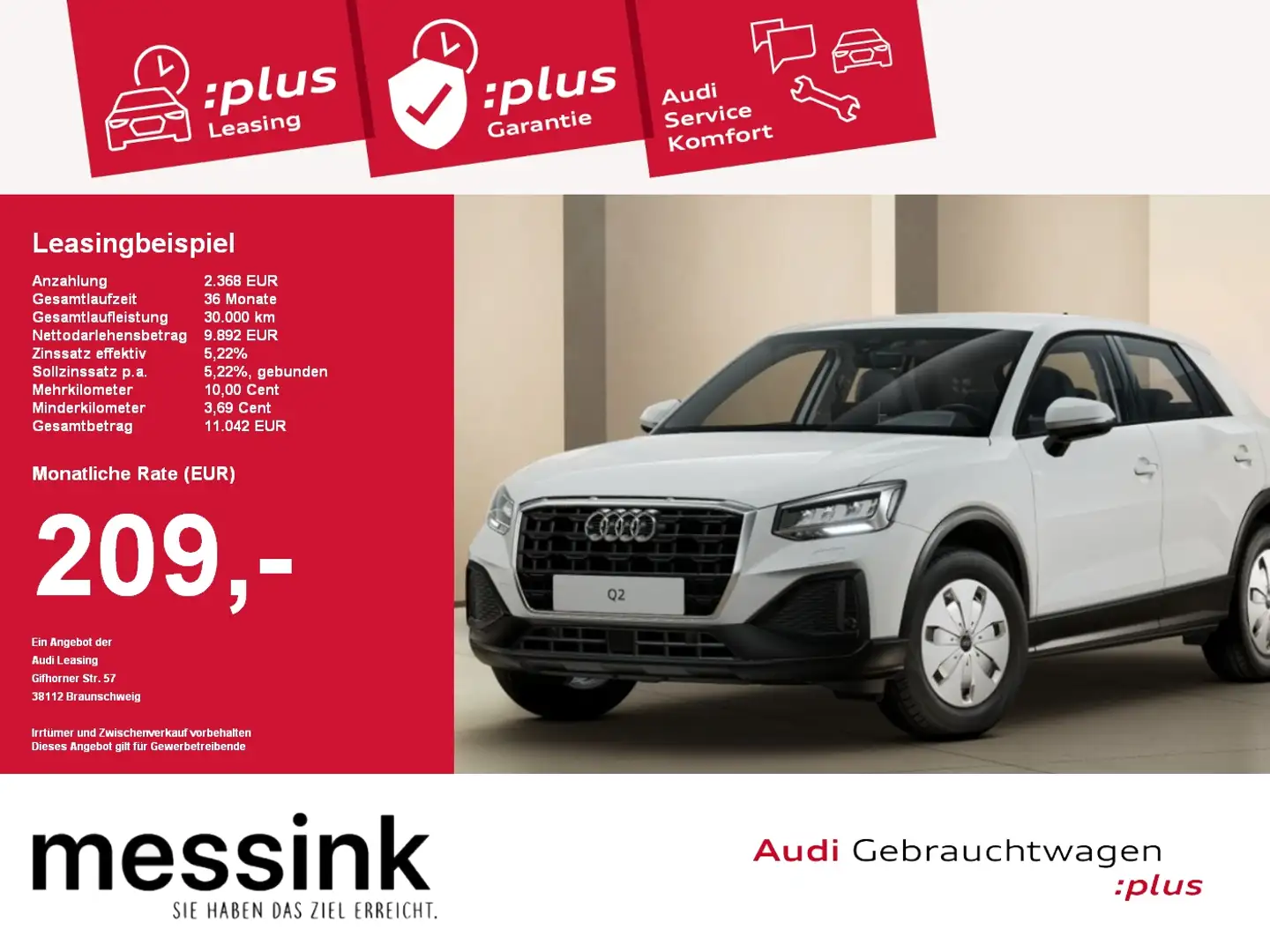 Audi Q2 30 TFSI Schaltgetriebe BESTELLFAHRZEUG Noir - 1