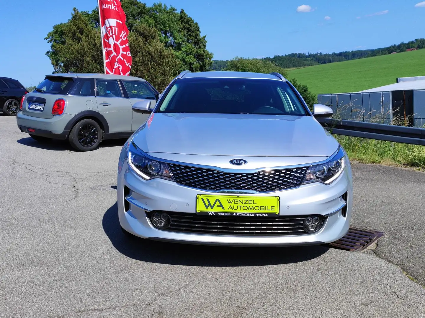Kia Optima Kombi Vision 2.0 *AHK*SH*SPURHALTE* Argent - 2
