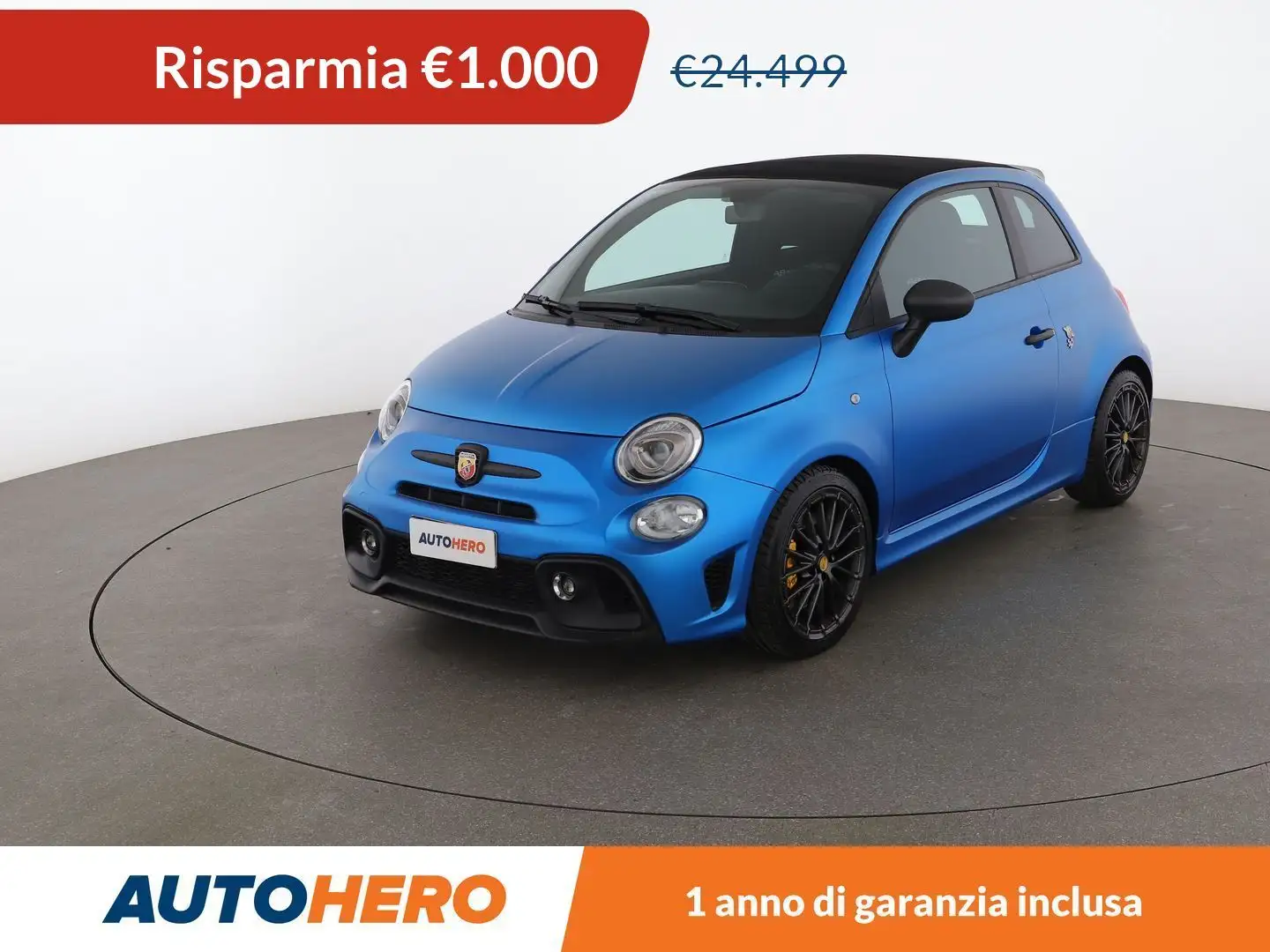 Abarth 595C 1.4 Competizione 180 CV Blu/Azzurro - 1