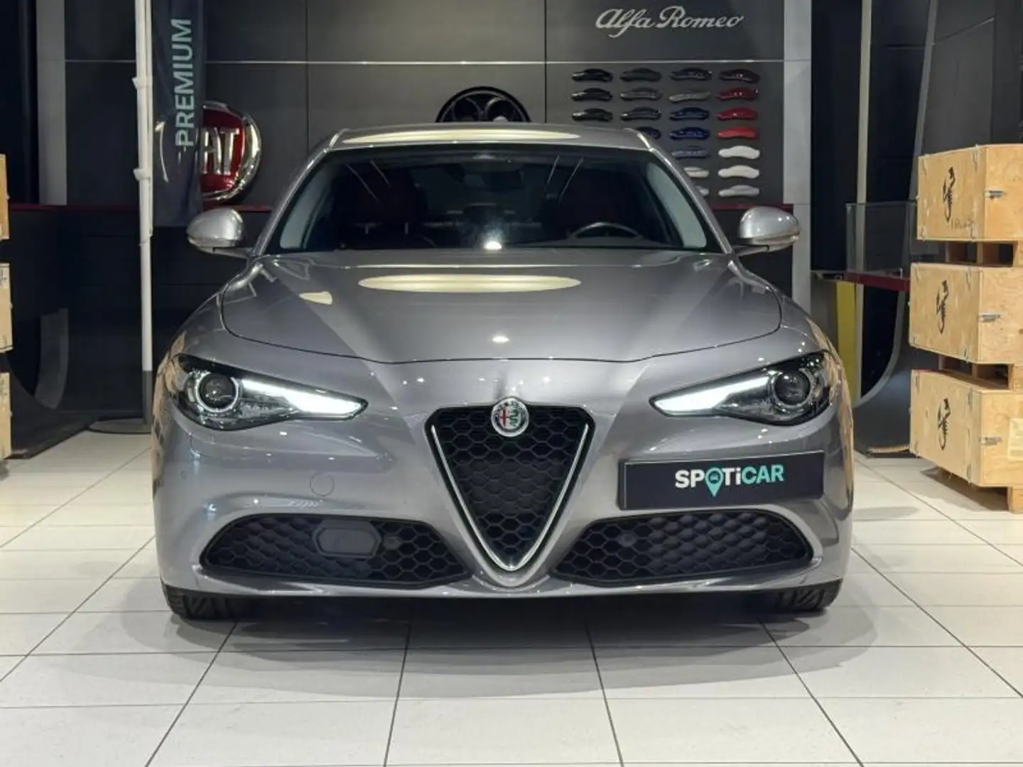 Alfa Romeo Giulia super Grigio - 2