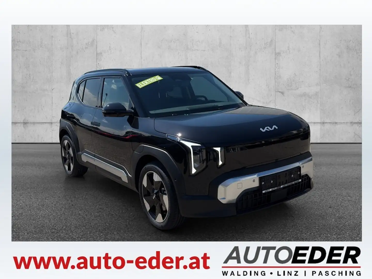 Kia EV2 4S FWD 42,2kWh Earth Plus Schwarz - 1