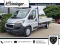 Peugeot Boxer Pritsche L4 435 HDi 160 - 1.Hand/AHK/Allwetterr. Silber - thumbnail 1