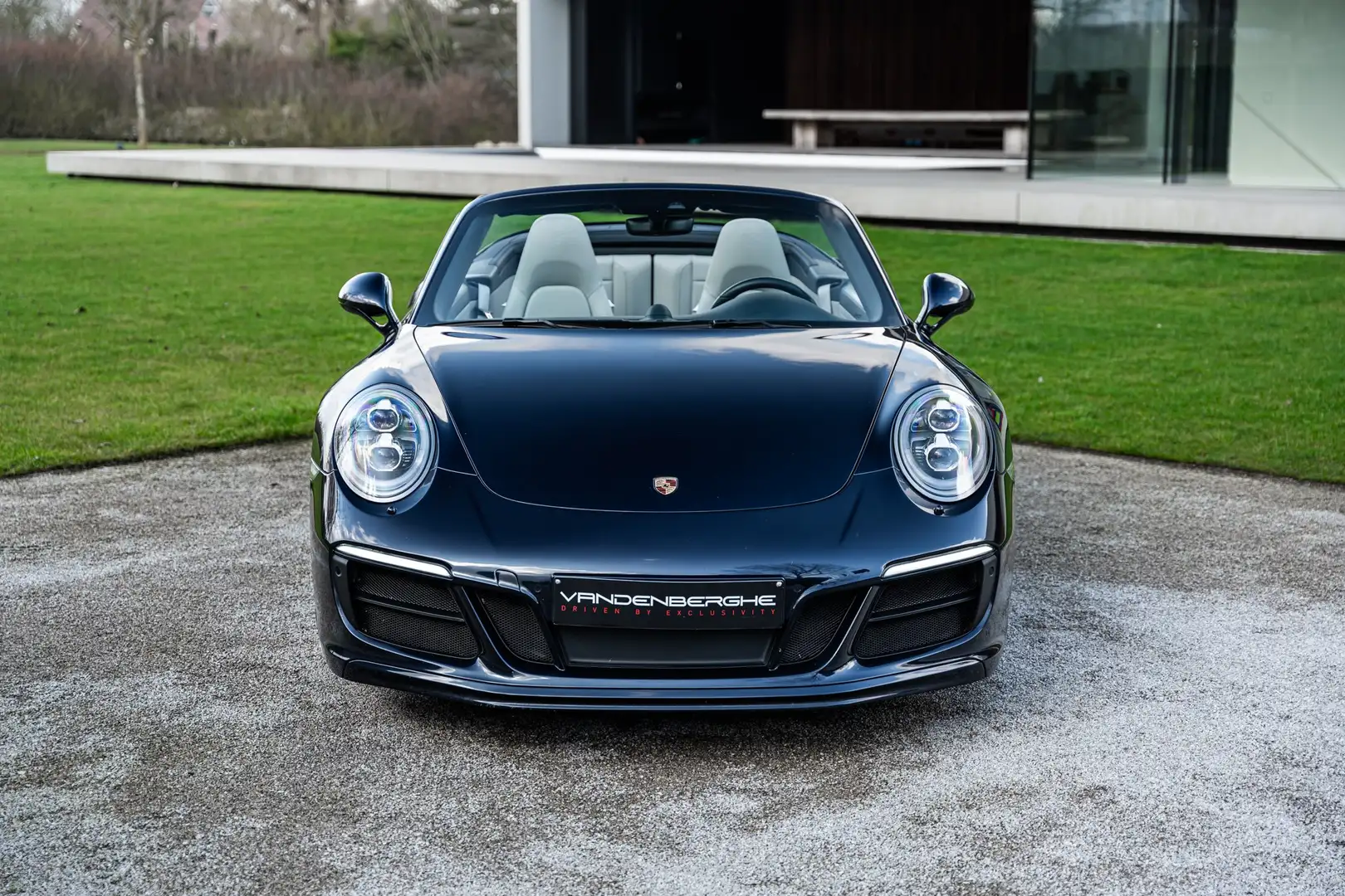 Porsche 991 .2 C4 CABRIO/BI-COLOR/CHRONO/SPORT EXH./MANUFAKTUR Blauw - 2