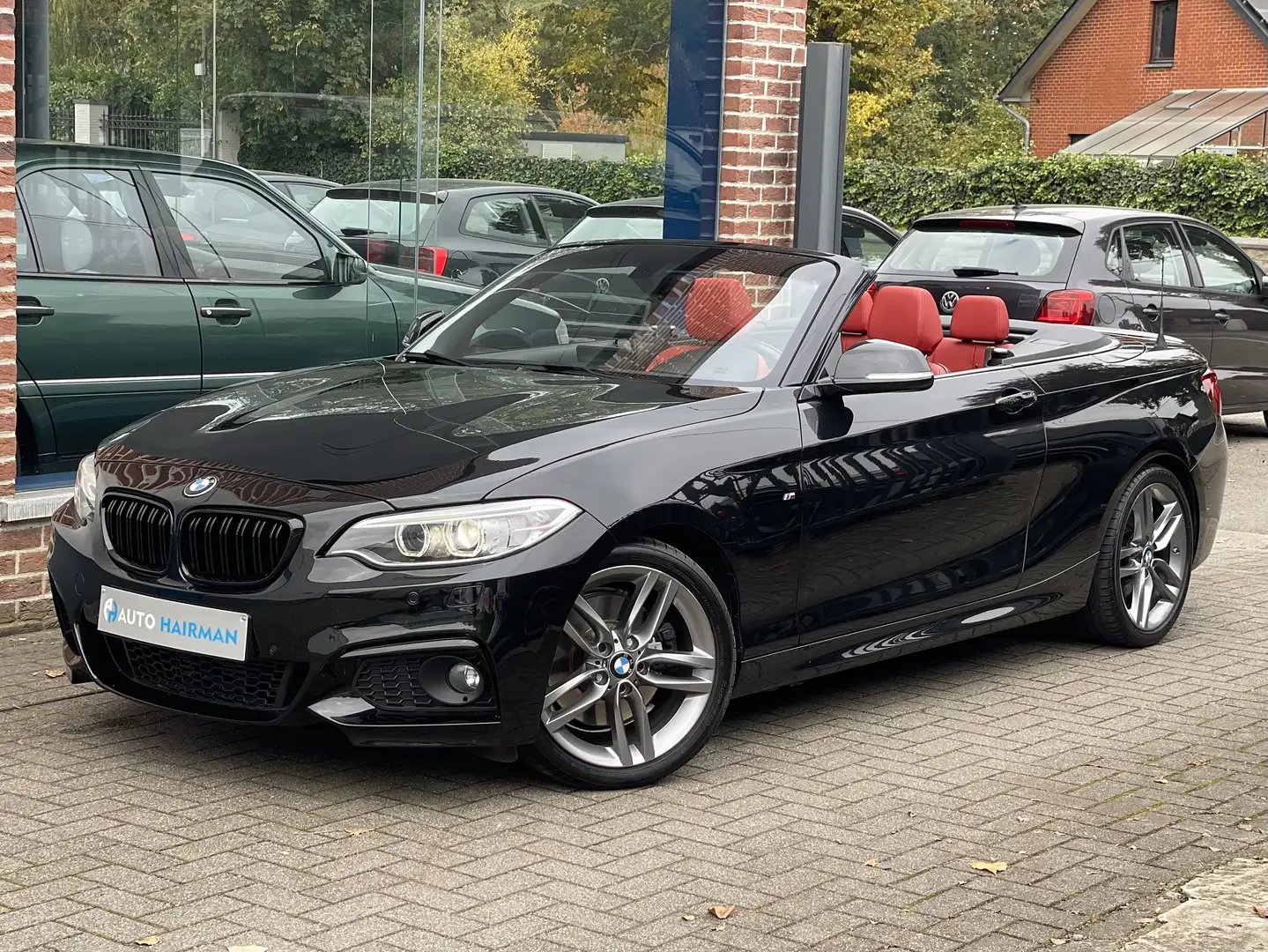 BMW 228 Cabriolet 228iAS PACK-M/FULL OPTIONS Noir - 1