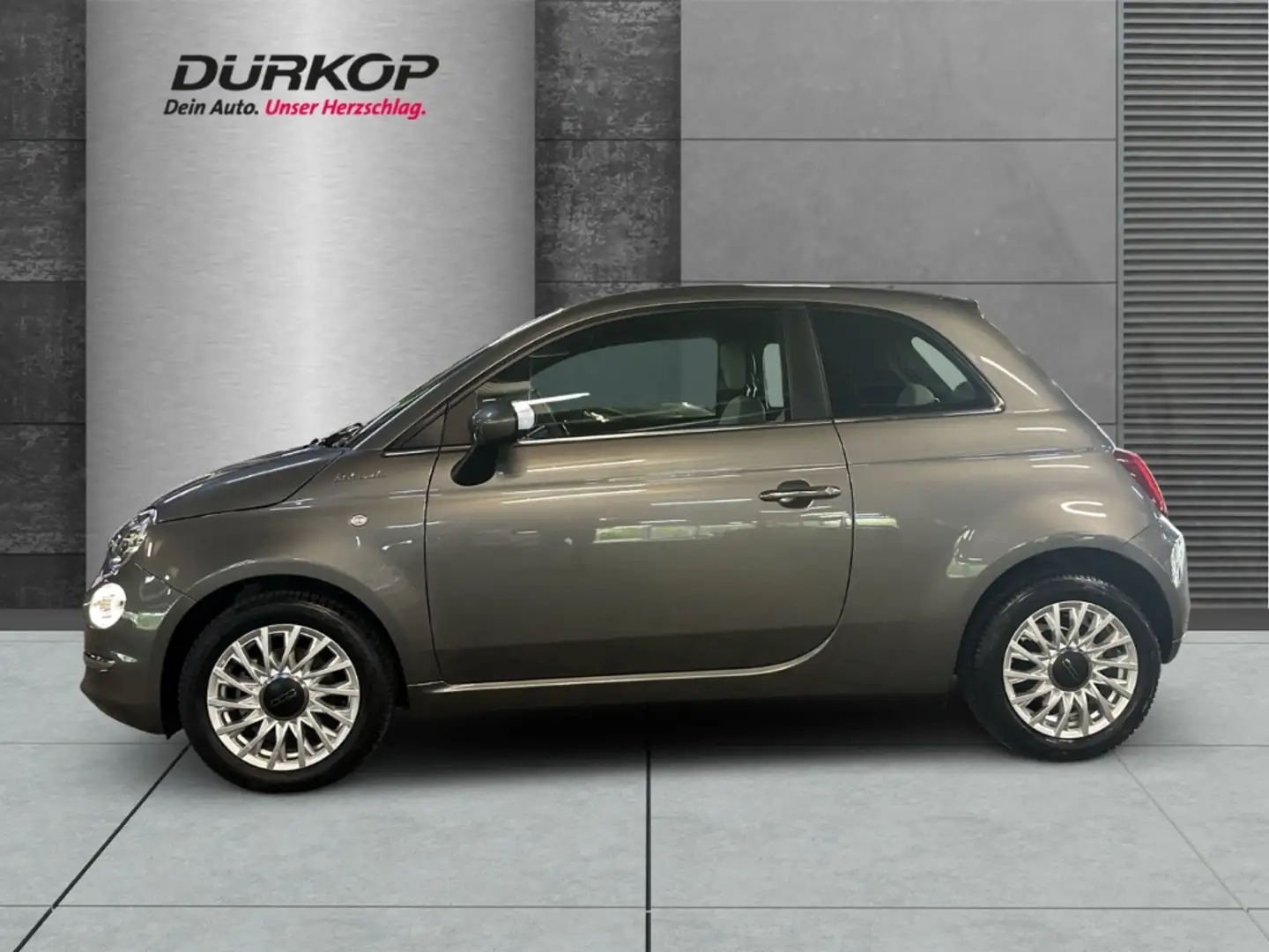 Fiat 500 1.0 Mild Hybrid Dolcevita Panodach PDC Grau - 2