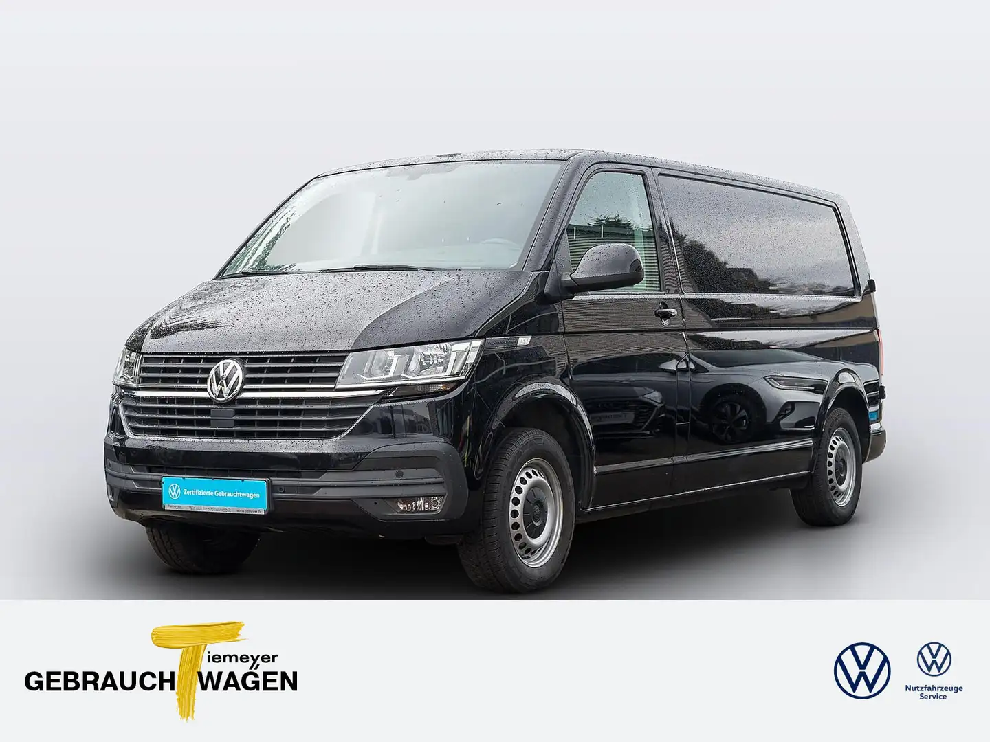 Volkswagen T6.1 Transporter T6.1 Kasten LR LANG NAVI ACC FLÜGELTÜREN Schwarz - 1