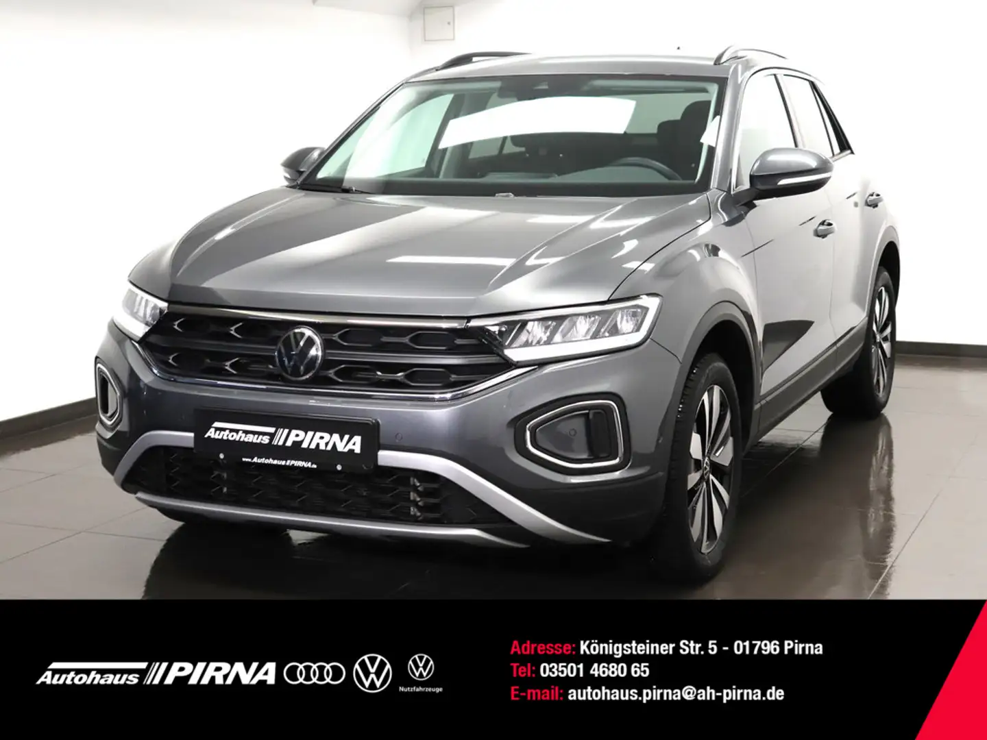 Volkswagen T-Roc 1.5 TSI Move DSG NAVI LED Grau - 1