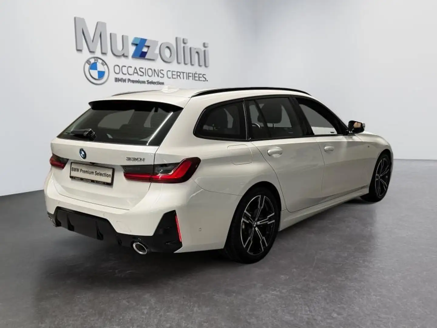 BMW 330 xdrive Touring Blanc - 2