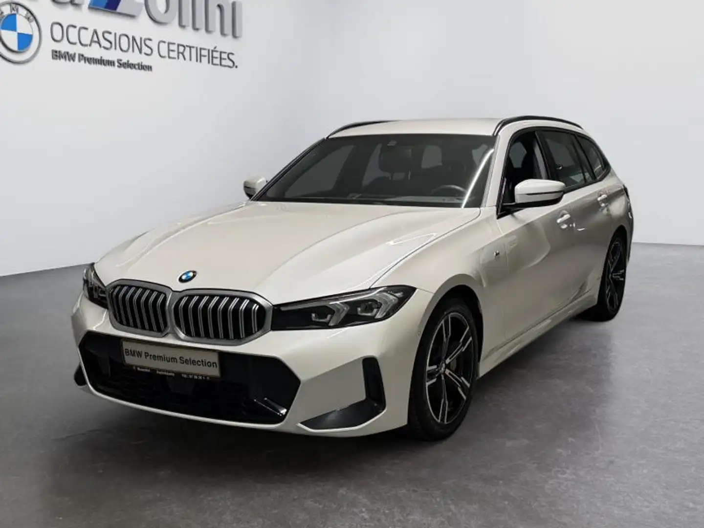 BMW 330 xdrive Touring Blanc - 1