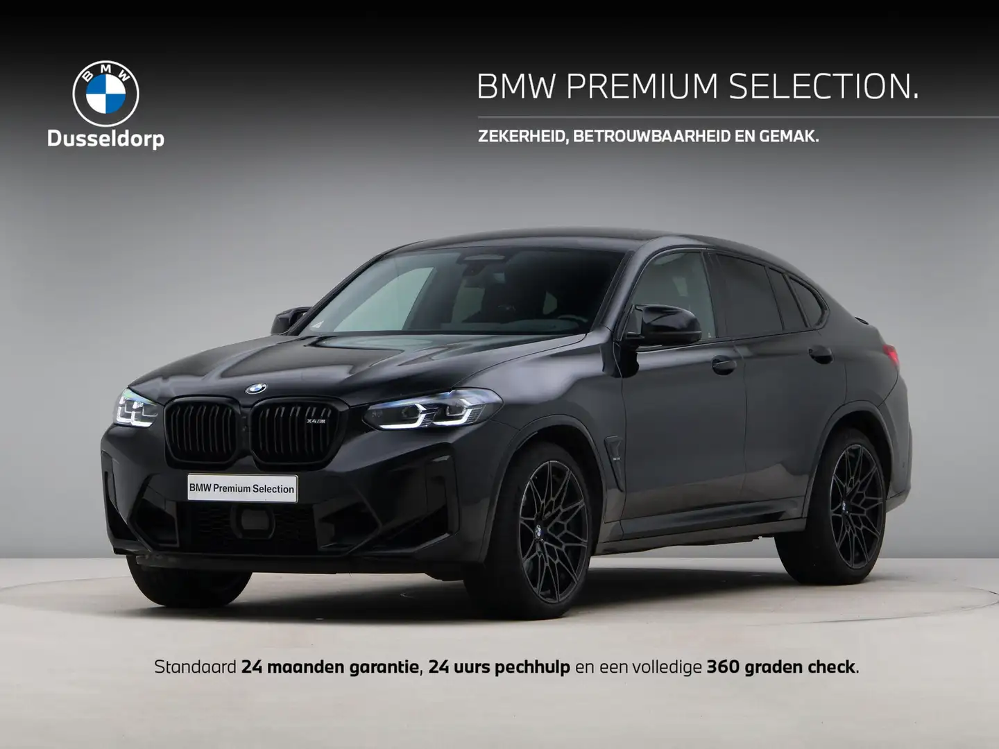 BMW X4 M X4M Competition Zwart - 1