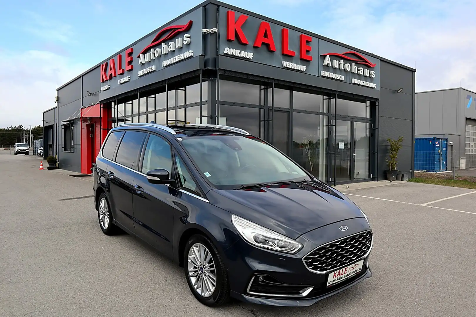 Ford Galaxy 2,0 EcoBlue SCR Vignale Aut.*1.Besitz*7-Sitzer*... Blau - 1
