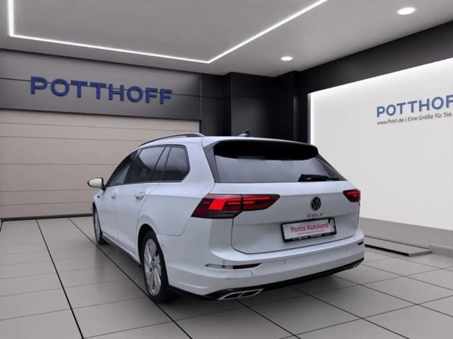 Volkswagen Golf Variant 2.0 TDI DSG R-LINE KAMERA NAVI PDC Weiß - 2