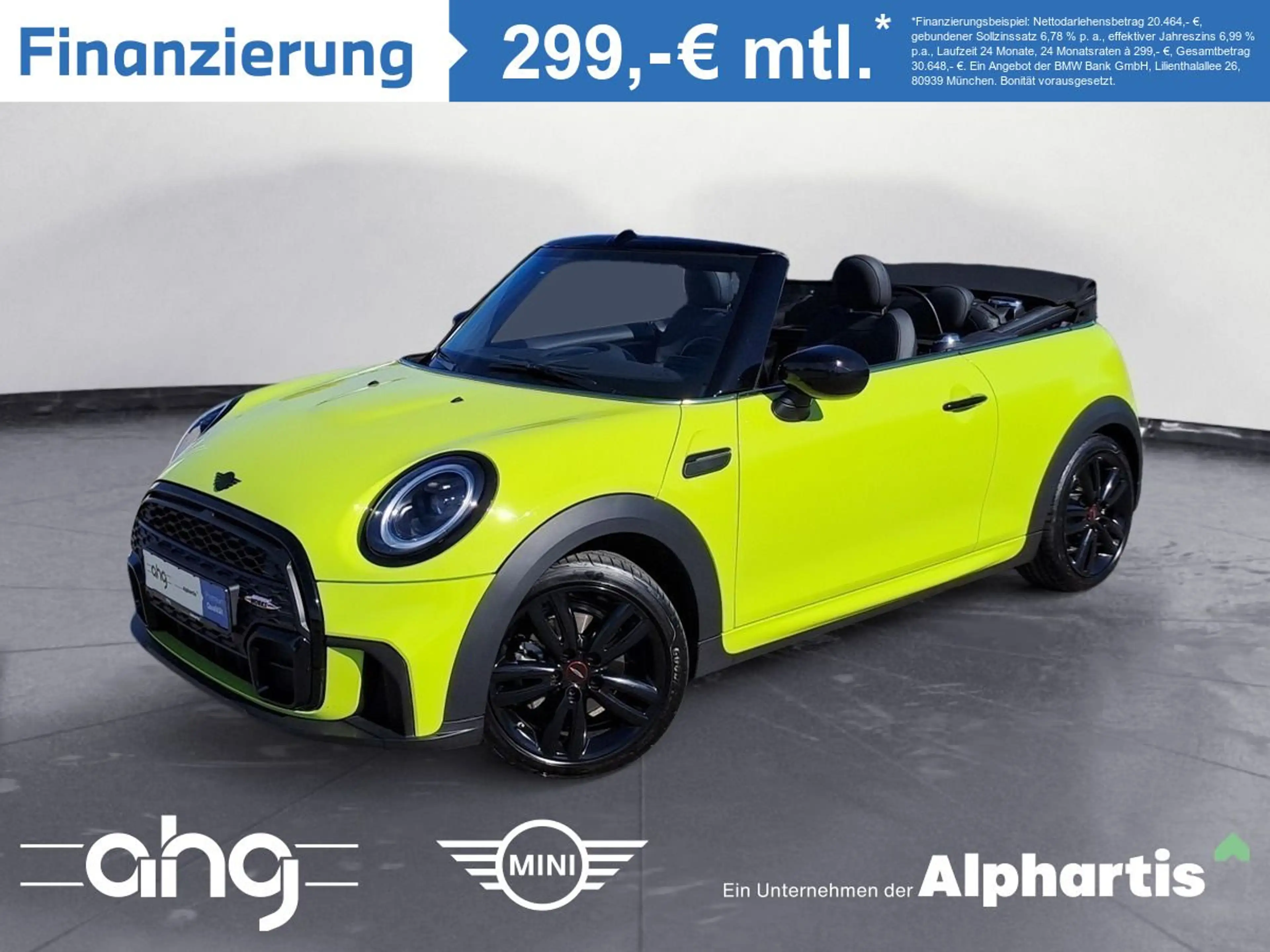 MINI Cooper Cabrio JCW Trim / 17 Zoll schwarz