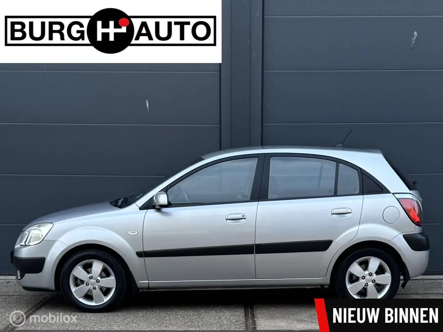 Kia Rio 1.4 X 5 deurs - AIRCO - LM VELGEN - EL. RAMEN - CP Grijs - 1