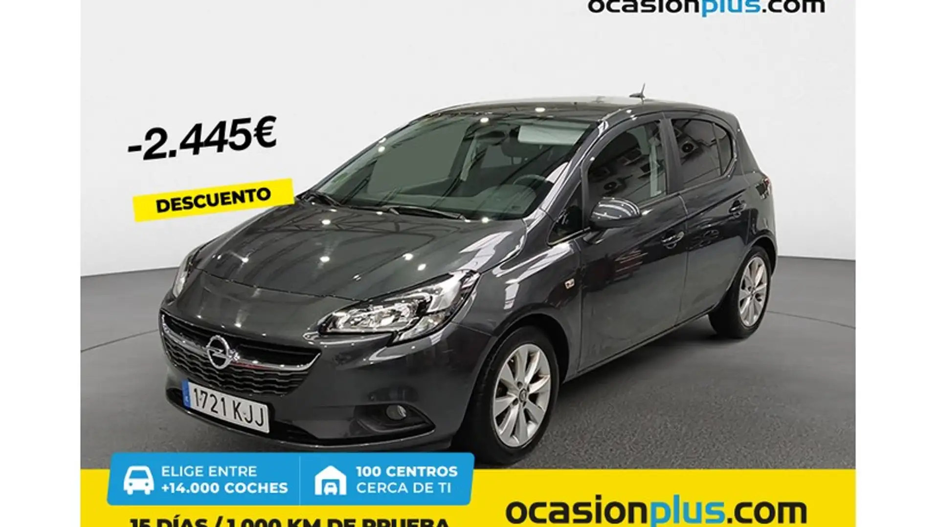 Opel Corsa 1.4 Turbo S&S Selective 100 (4.75) Grijs - 1
