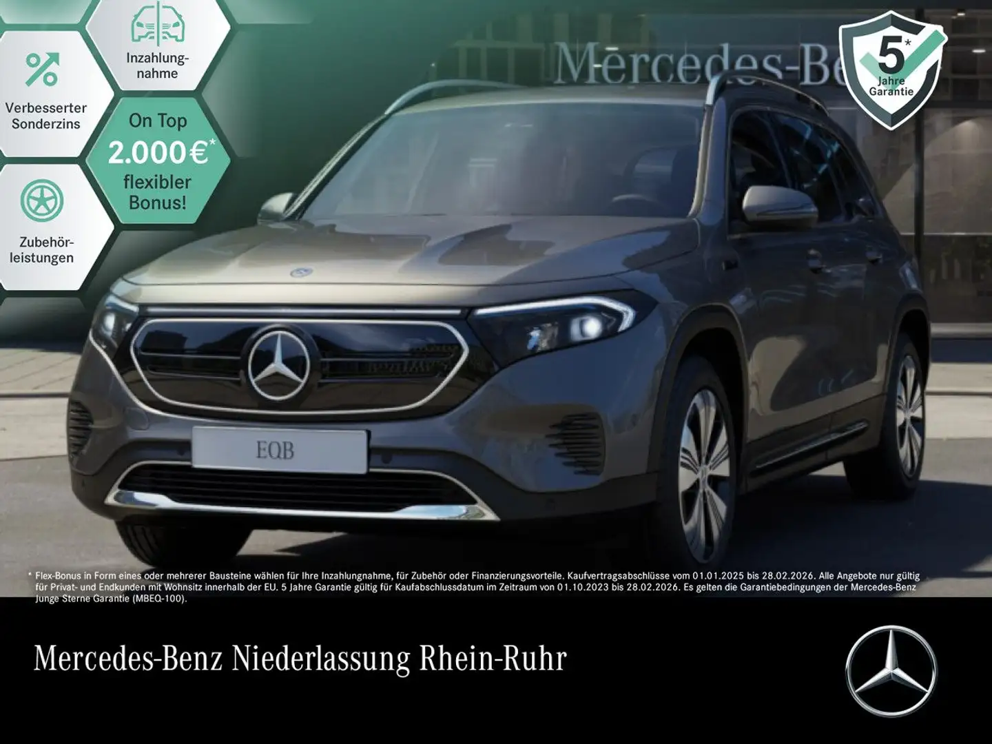 Mercedes-Benz EQB 250 PROG+ADVANCED+KAMERA+SPUR Gris - 1