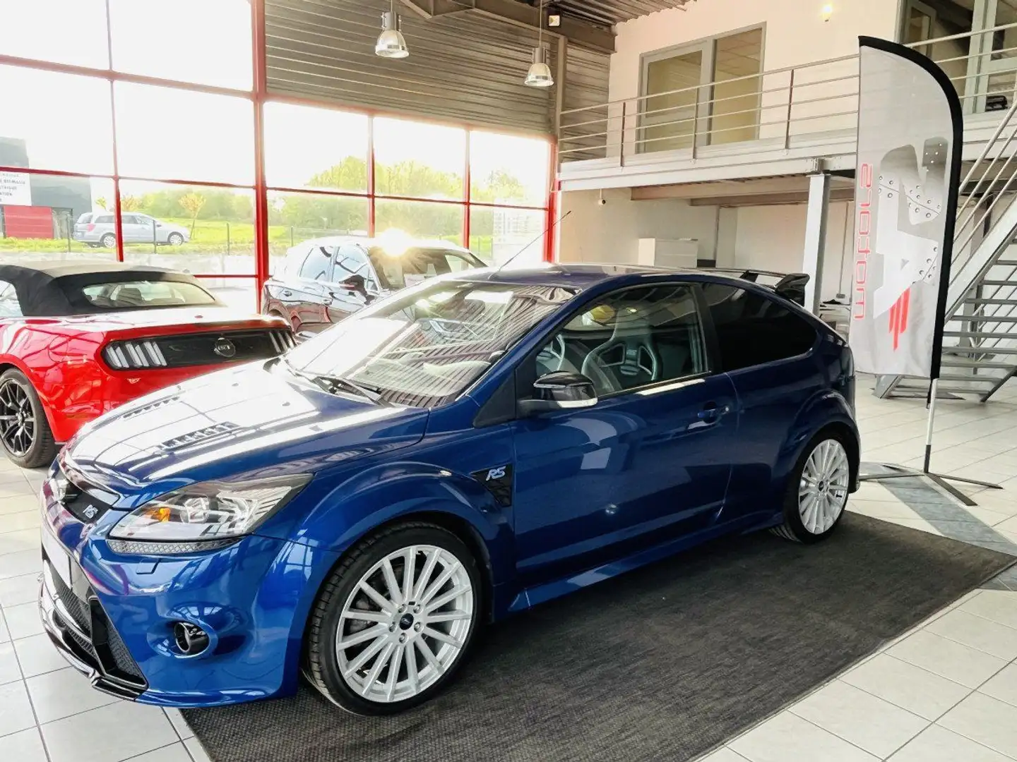 Ford Focus RS 2,5 305 PACK ELECTRIQUE BLUETOOTH KEYLESS PARK  Blauw - 1