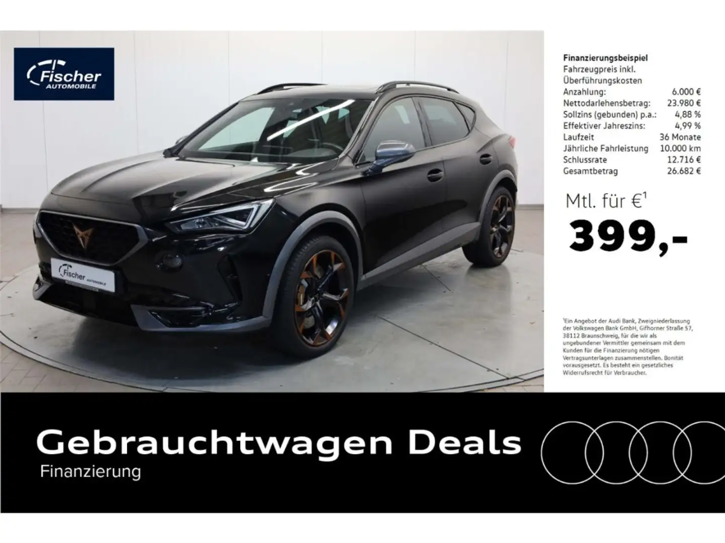 CUPRA Formentor 2.0 TSI 4Drive VZ Negro - 1
