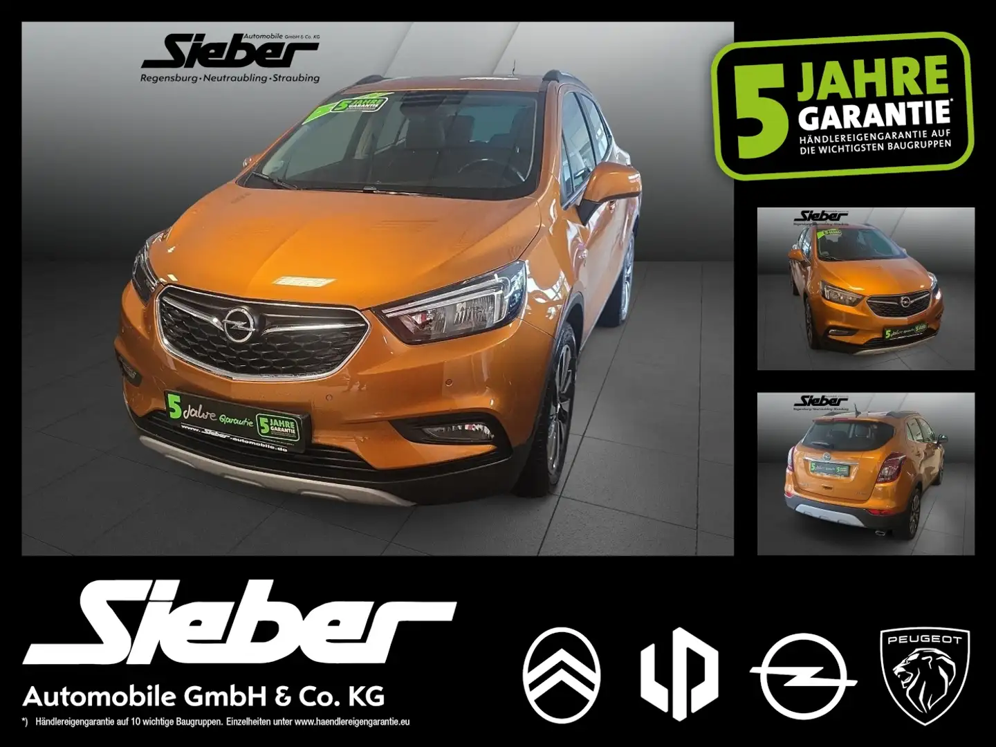 Opel Mokka X 1.4 Turbo 120 Jahre *Rückfahrkamera*PDC Orange - 1