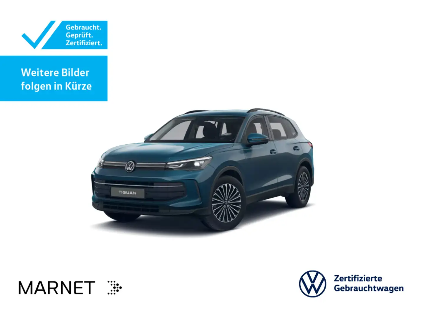 Volkswagen Tiguan 1.5 eTSI DSG Life AHK*LED*KAMERA*ASG*18ZO Bleu - 1