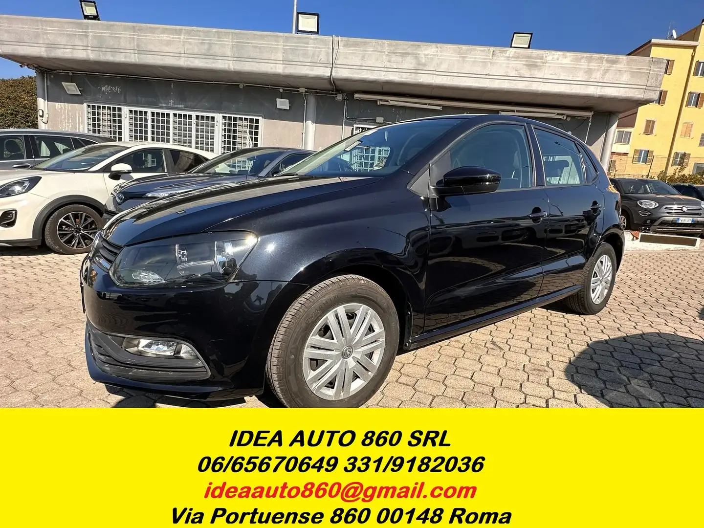 Volkswagen Polo Polo 5p 1.0 mpi Trendline PROMO FINANZIAMENTO Nero - 1
