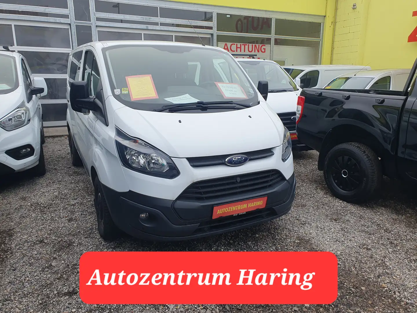 Ford Transit Custom DK NETTO 10.825.- Ohne Anzahlung monatl. 299.- Weiß - 1