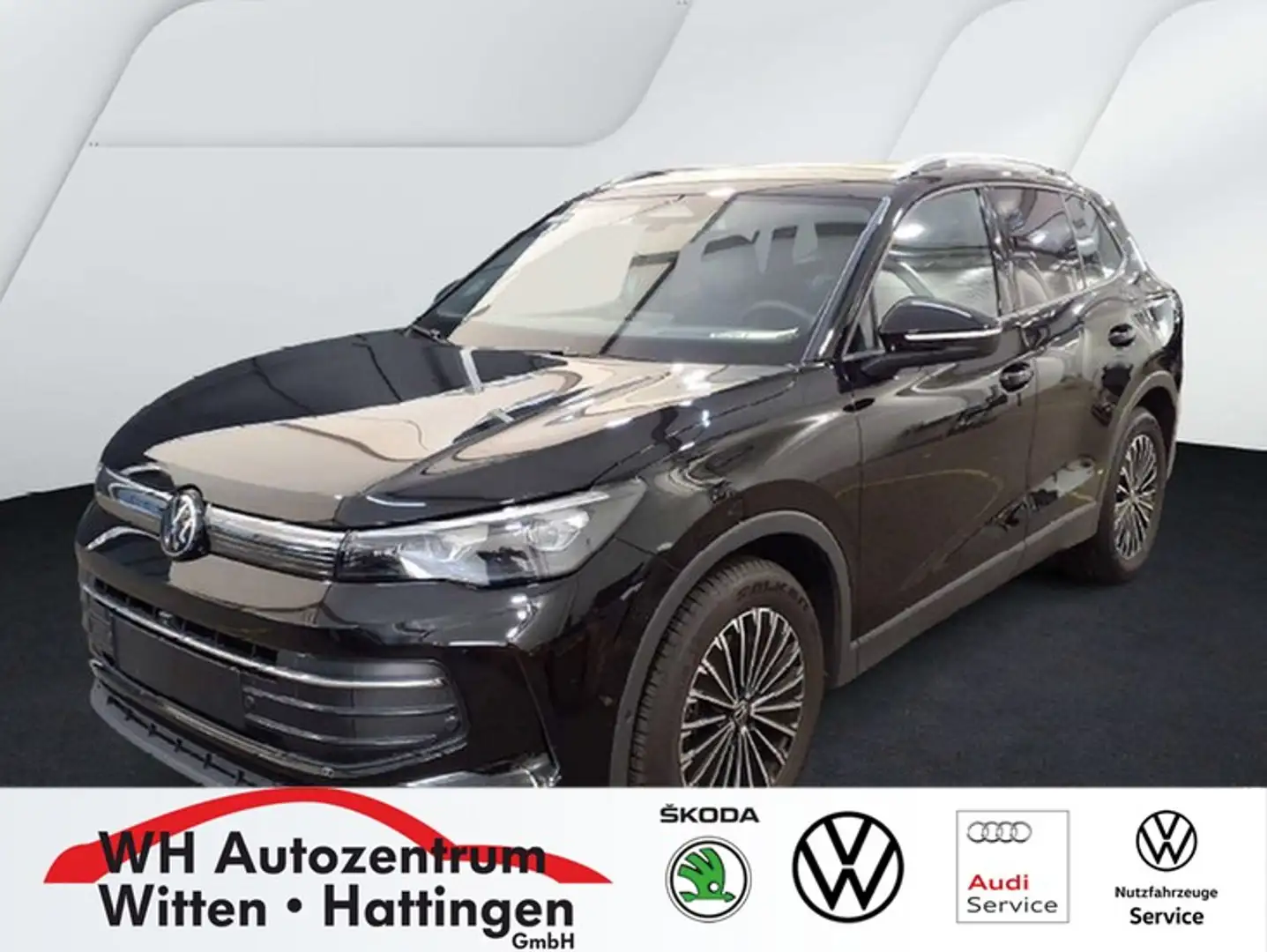 Volkswagen Tiguan 2.0 TDI DSG GOAL NAVI AHK AREAVIEW IQ-LIGHT HEA... Schwarz - 1