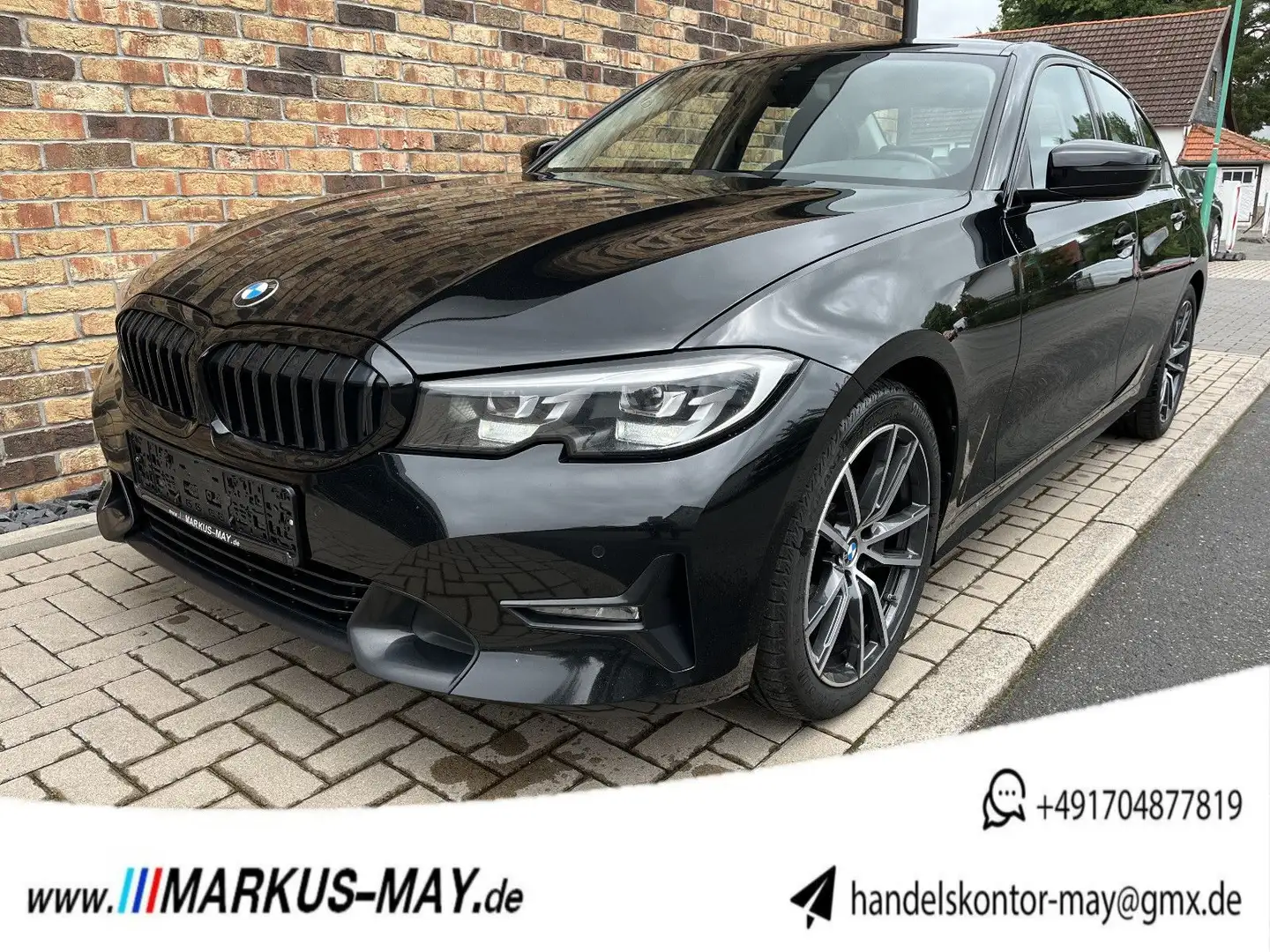 BMW 320 d xDrive Sport Line CockpProf Sportsitz Navi Zwart - 1