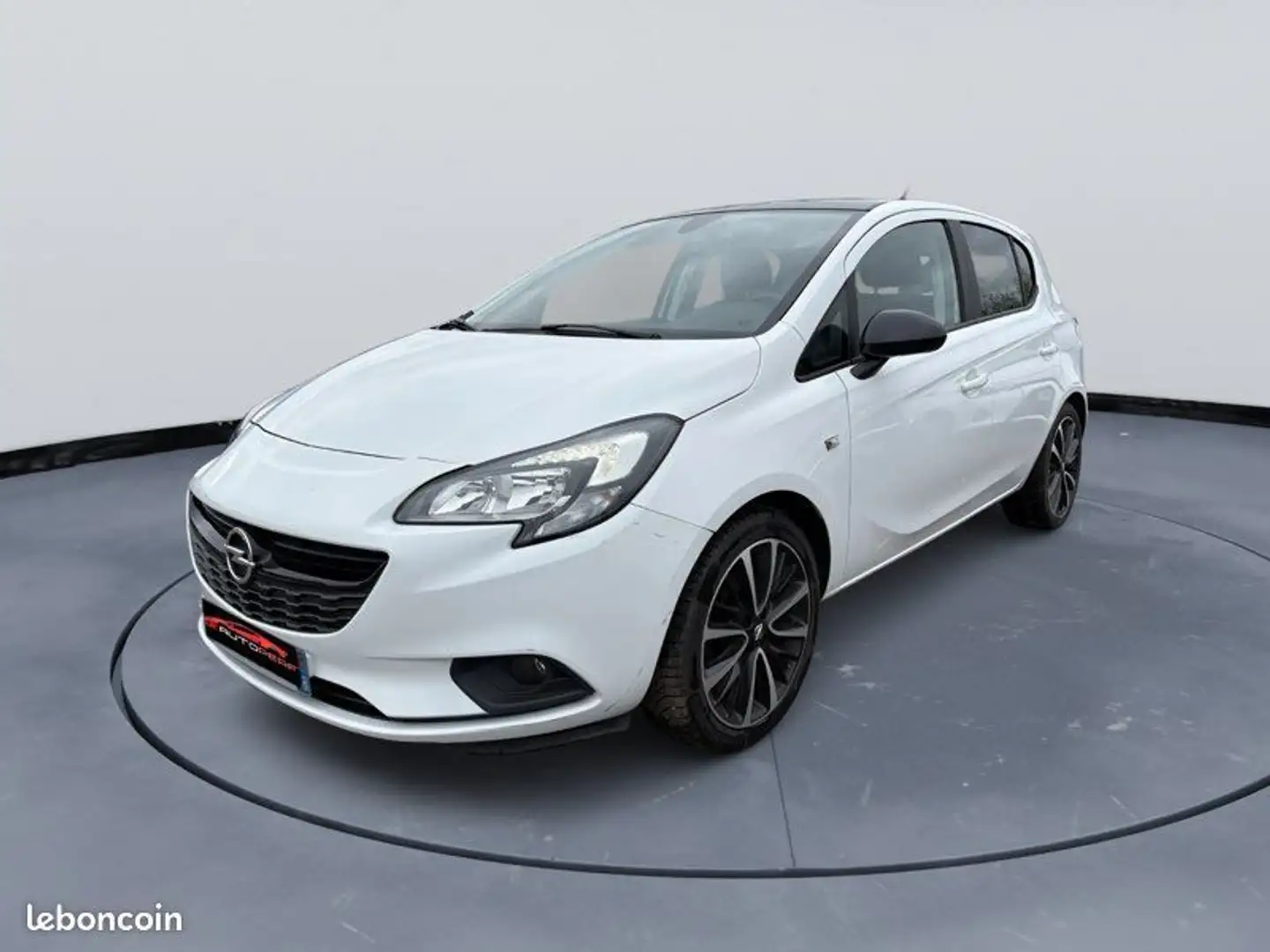 Opel Corsa 1.4 t 100 ch black édition moteur à chaîne CarPlay- regulateur de vitesse bluethooh Blanco - 1