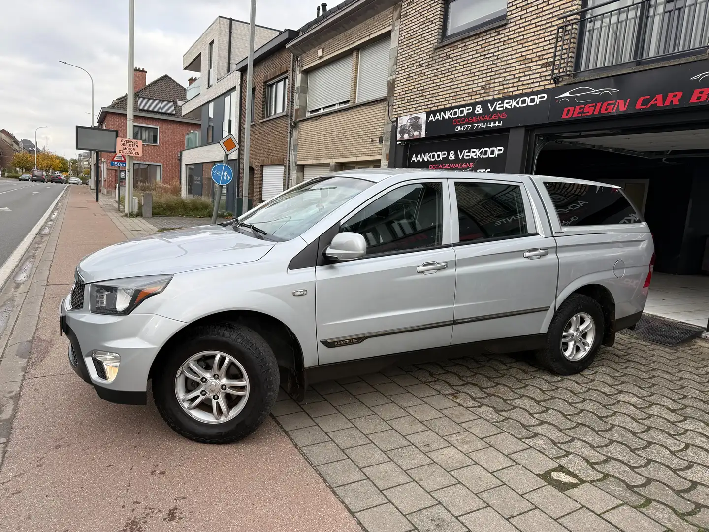 SsangYong Actyon Sport 4x4 2.0CDI Mercedes *1er Main*Tax Utilitaire Blanco - 1