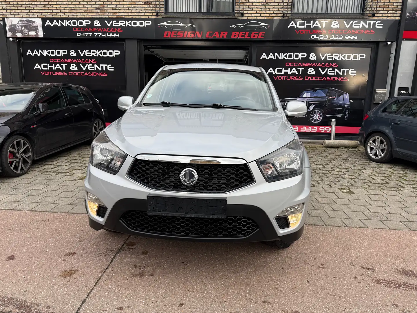 SsangYong Actyon Sport 4x4 2.0CDI Mercedes *1er Main*Tax Utilitaire Blanco - 2