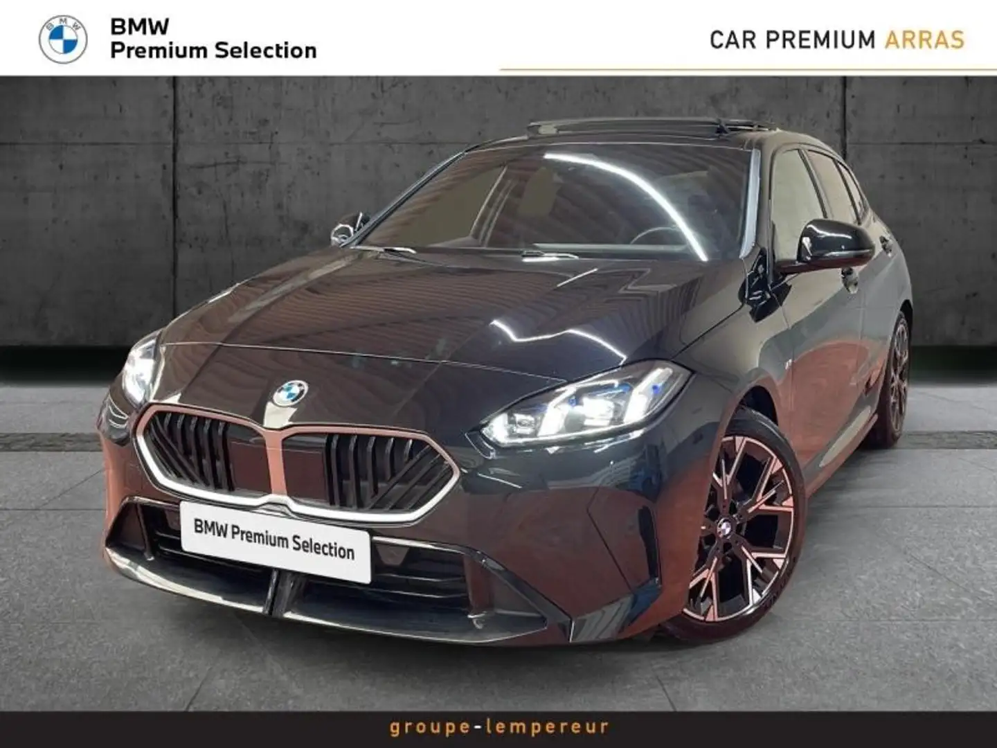 BMW 120 120A 170ch M Sport DKG7 Zwart - 1