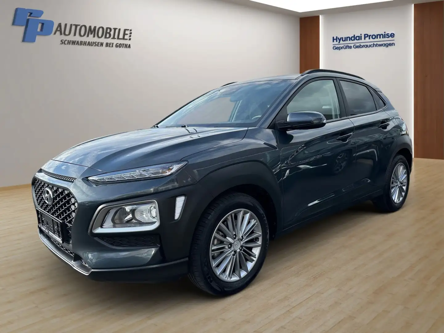 Hyundai KONA 1.6 T-GDi 2WD DCT Premium-Paket Grau - 1