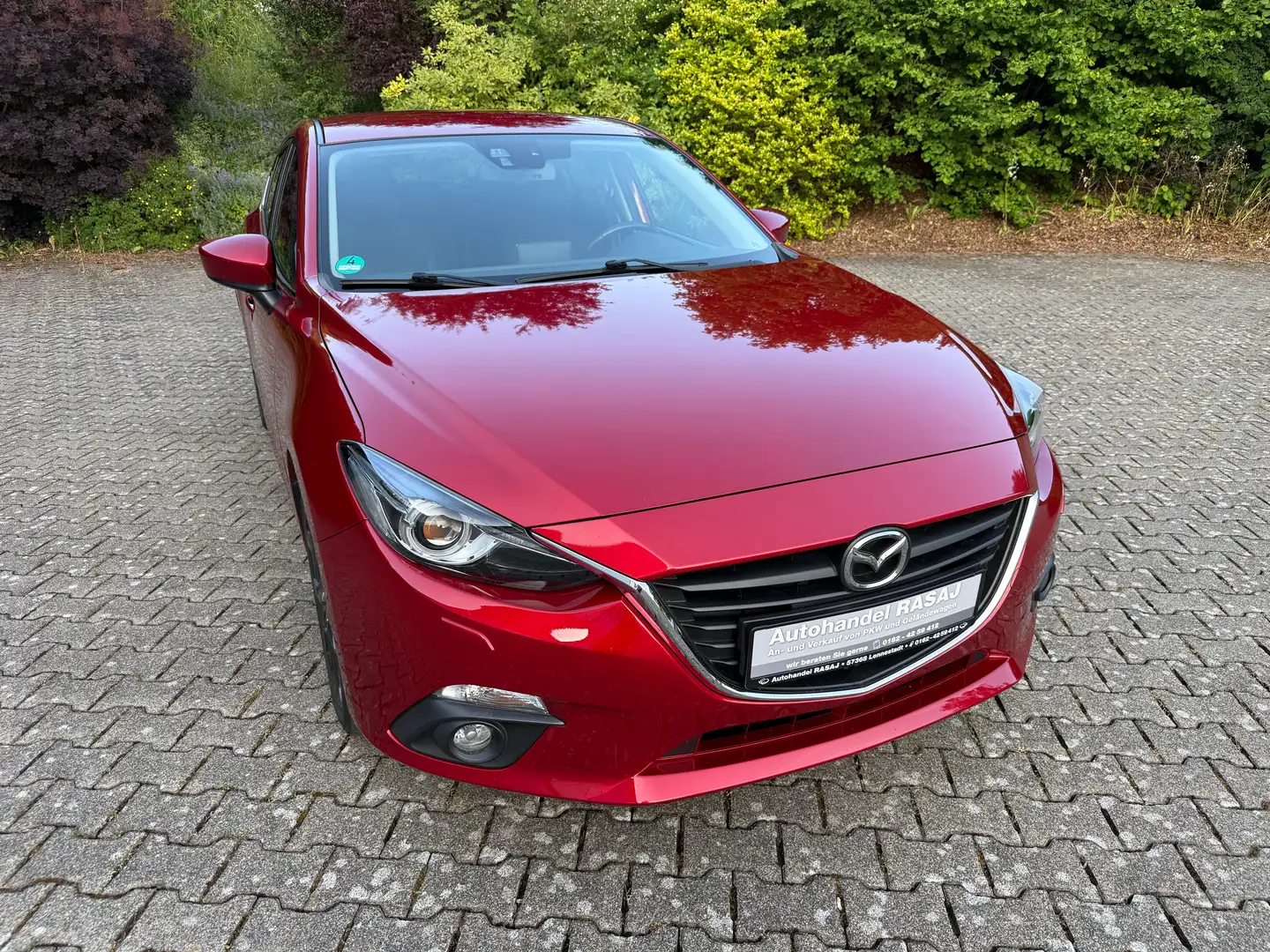 Mazda 3 2.0 Nakama*NAVI*XENON*LEDER*CAM*PDC*BRC*SHZ*ALU Rot - 1