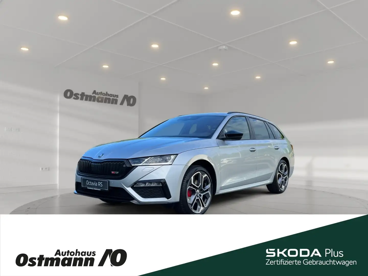 Skoda Octavia Combi RS 147kw TDI DSG *AHK*NAVI*LED*ACC Argent - 1