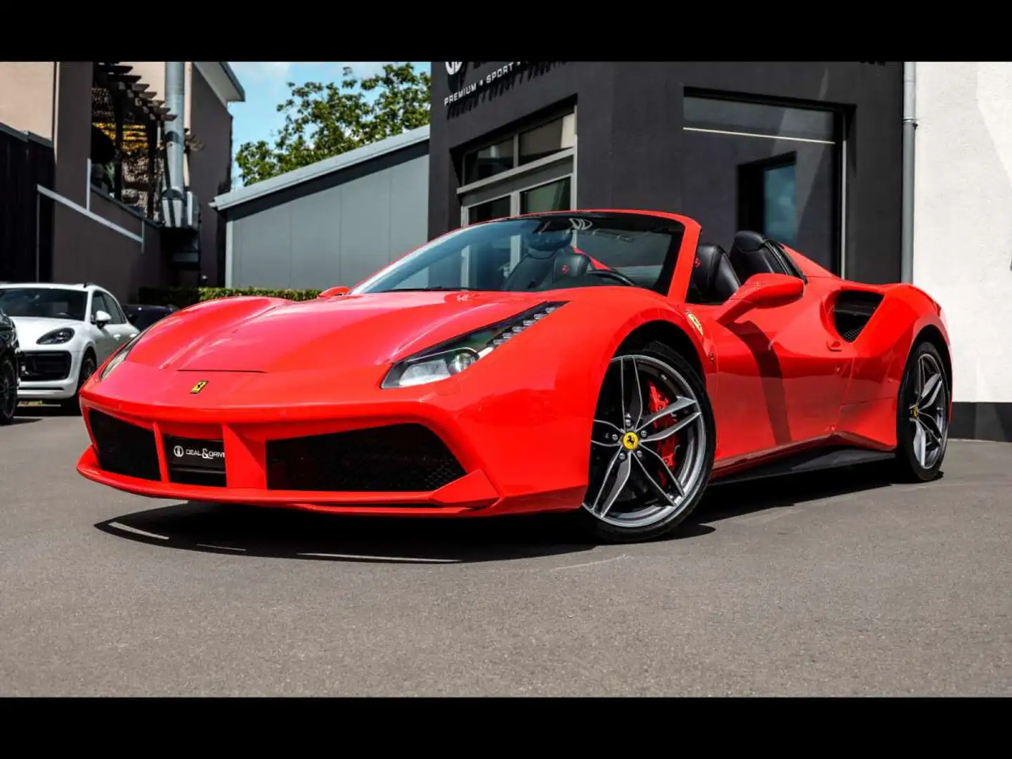 Ferrari 488 Spider ROSSO SCUDERIAXPELCARBONLIFTKAMJBL Rouge - 1