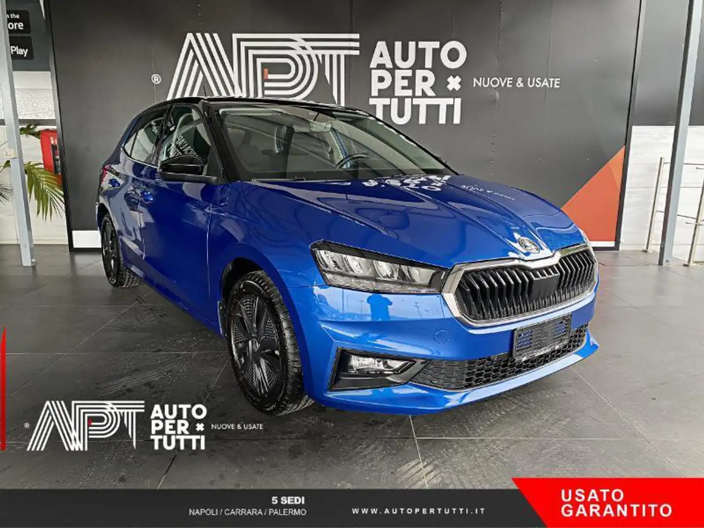 Skoda Fabia Fabia 1.0 mpi evo Style 80cv Bleu - 2